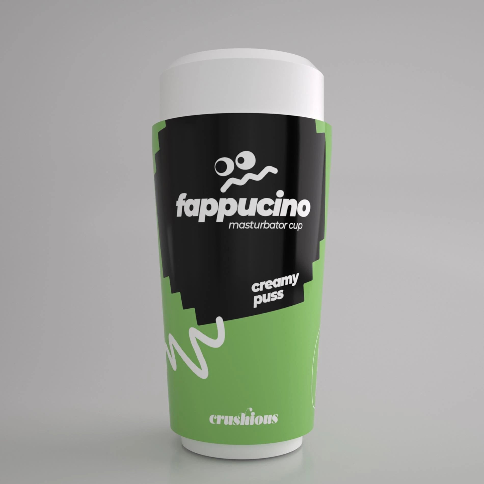 Fappucino Creamy Puss - Vaginal Masturbator Cup - Green