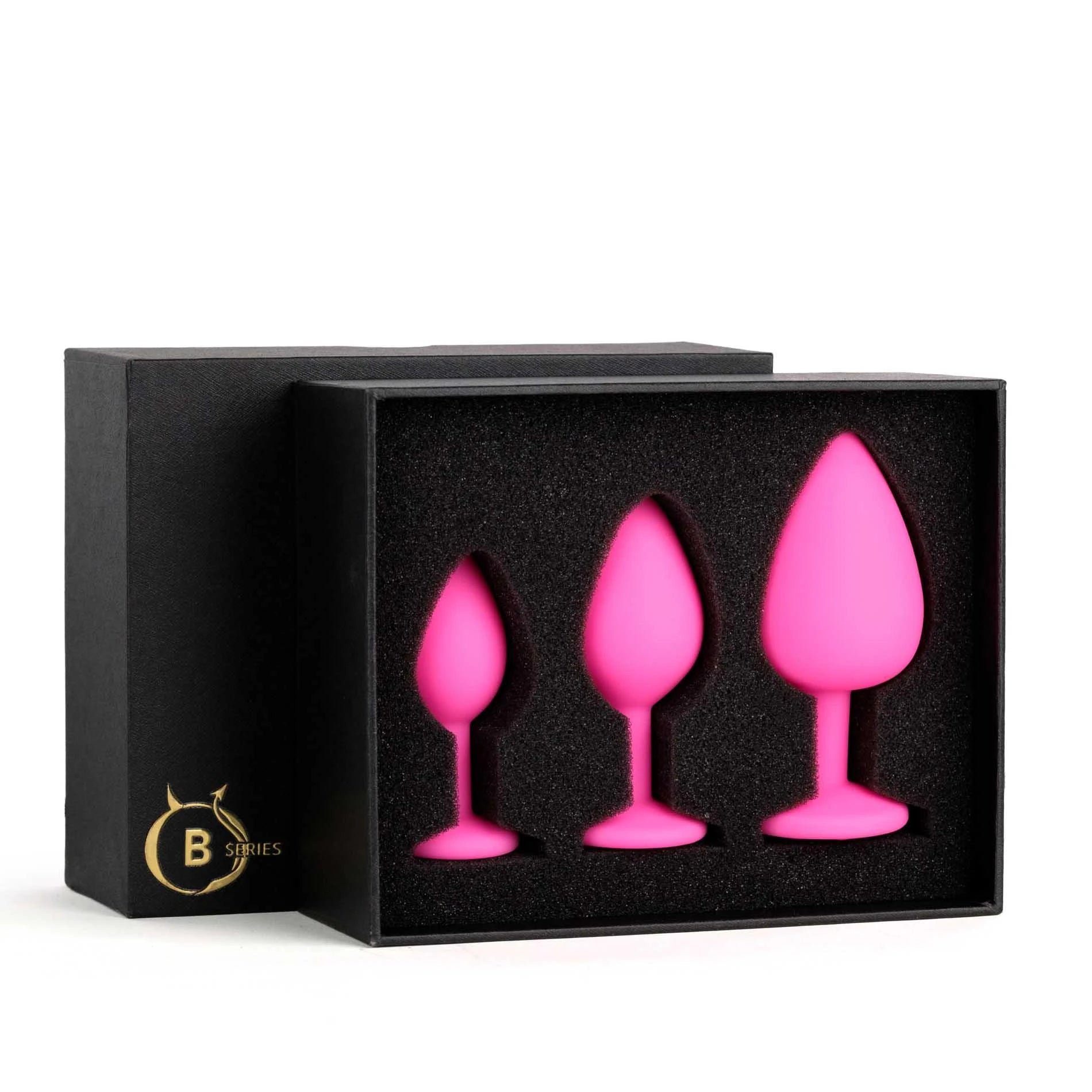 Jewelry - Silicone PLUG - SET Pink