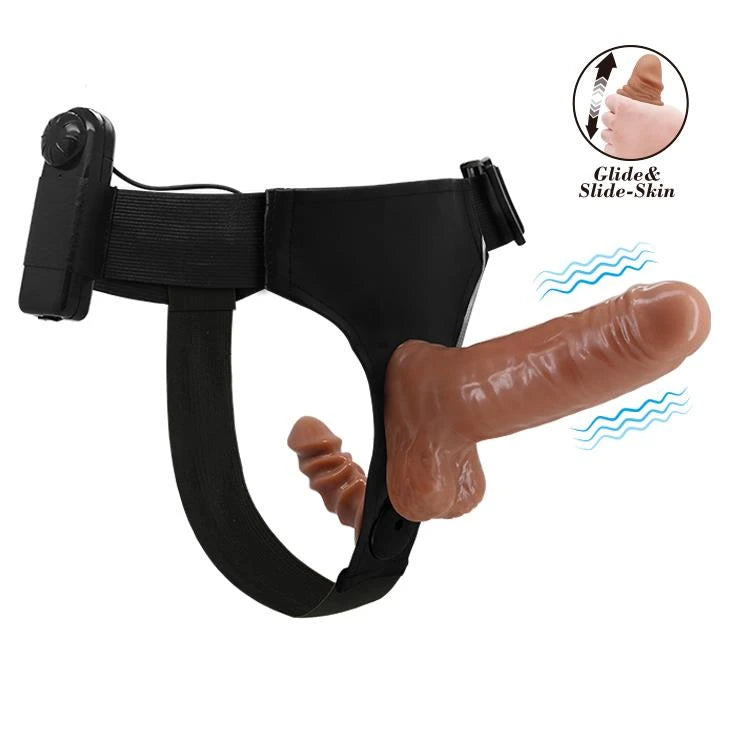 BAILE - Double Harnais Pénis Ultra Passionné 6,2''
