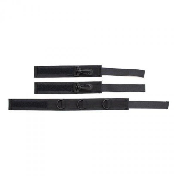 Attaches-Costrittivo Easy Cuffs Collier Bras Restraint noir