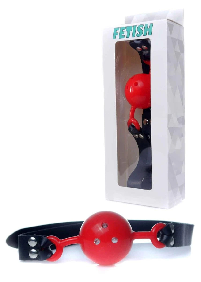 Bâillon boule à sangle – Série Fetish B