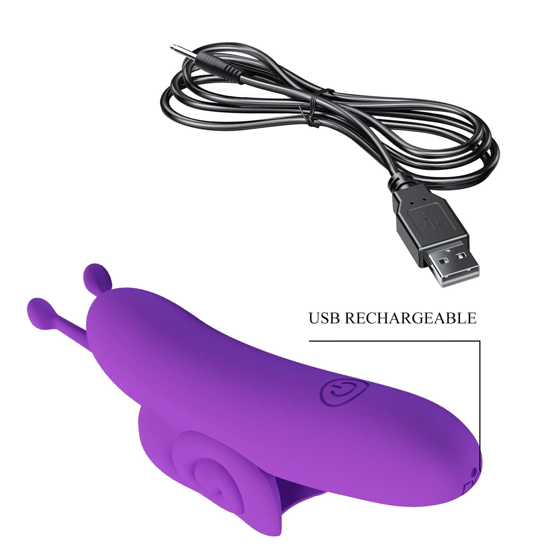 PRETTY LOVE - Snail Honey Finger, 10 fonctions de vibration, fonction mémoire