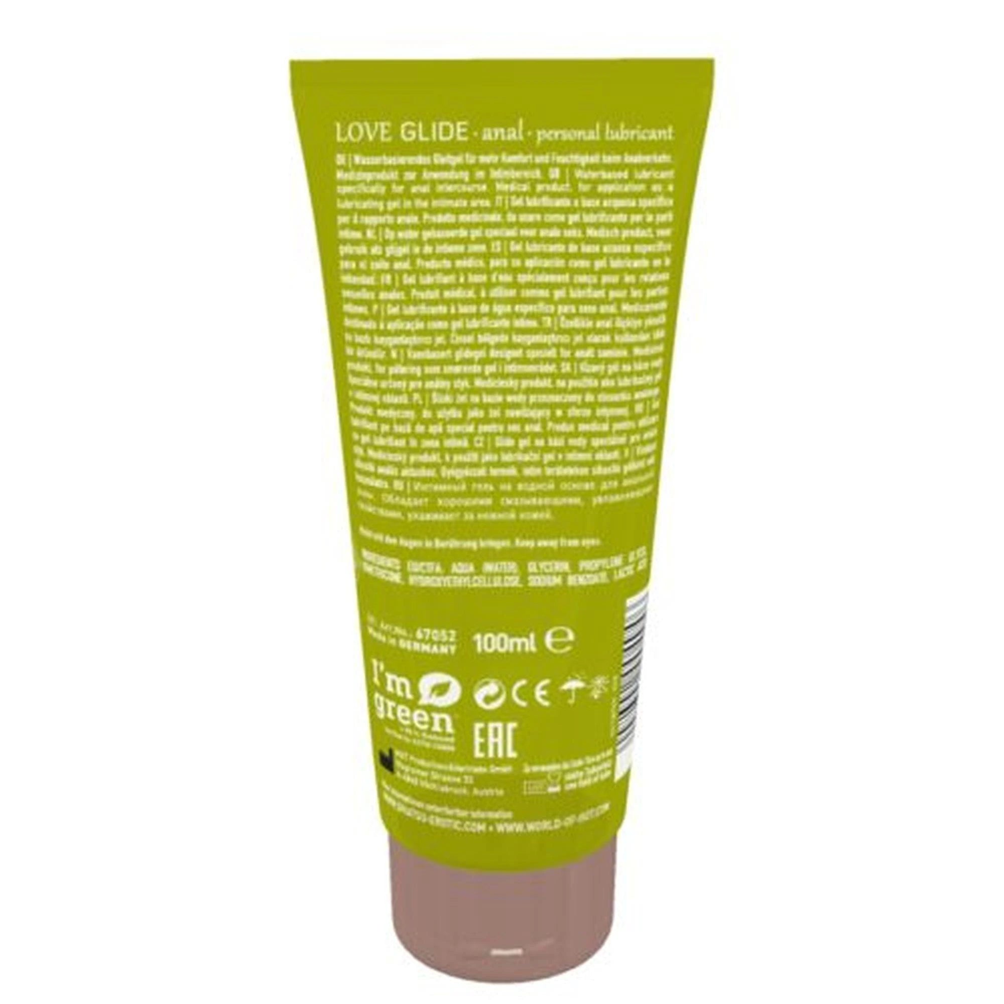 Gel/spray Shiatsu Love Glide Anal Body Sensation 100ml.