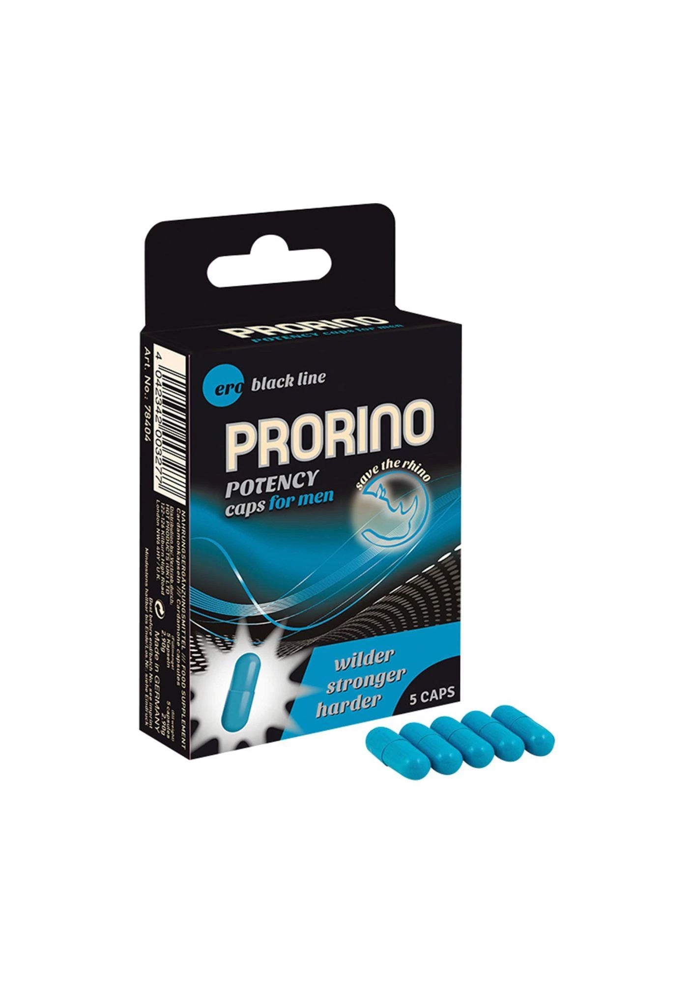 Potency caps for men