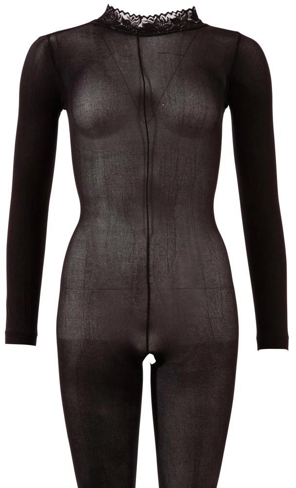Catsuit col dentelle M/L