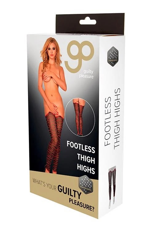 Bas auto-fixants sans pieds GP imprimés, XL