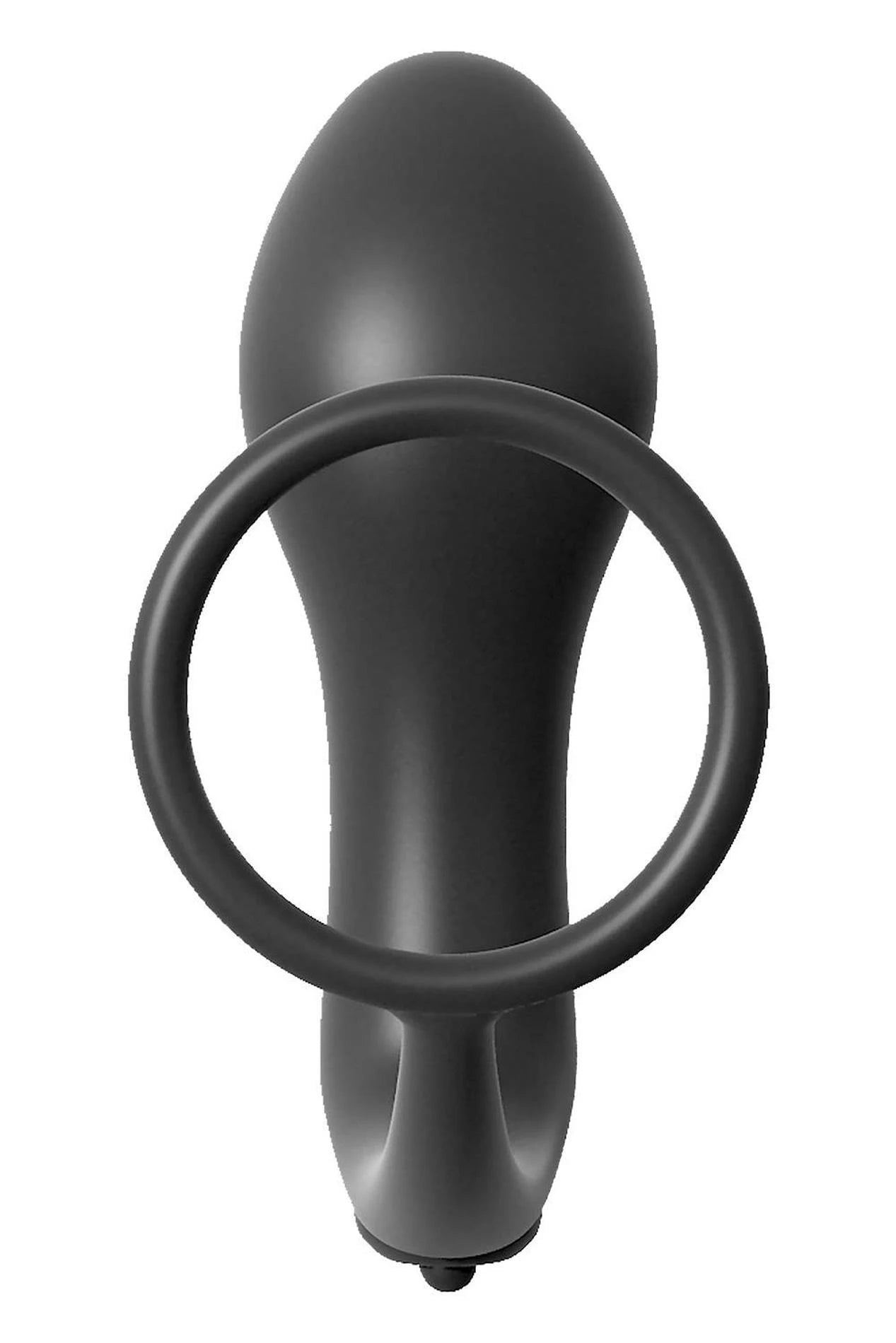 Ass-Gasm Cockring Vibrating Plug
