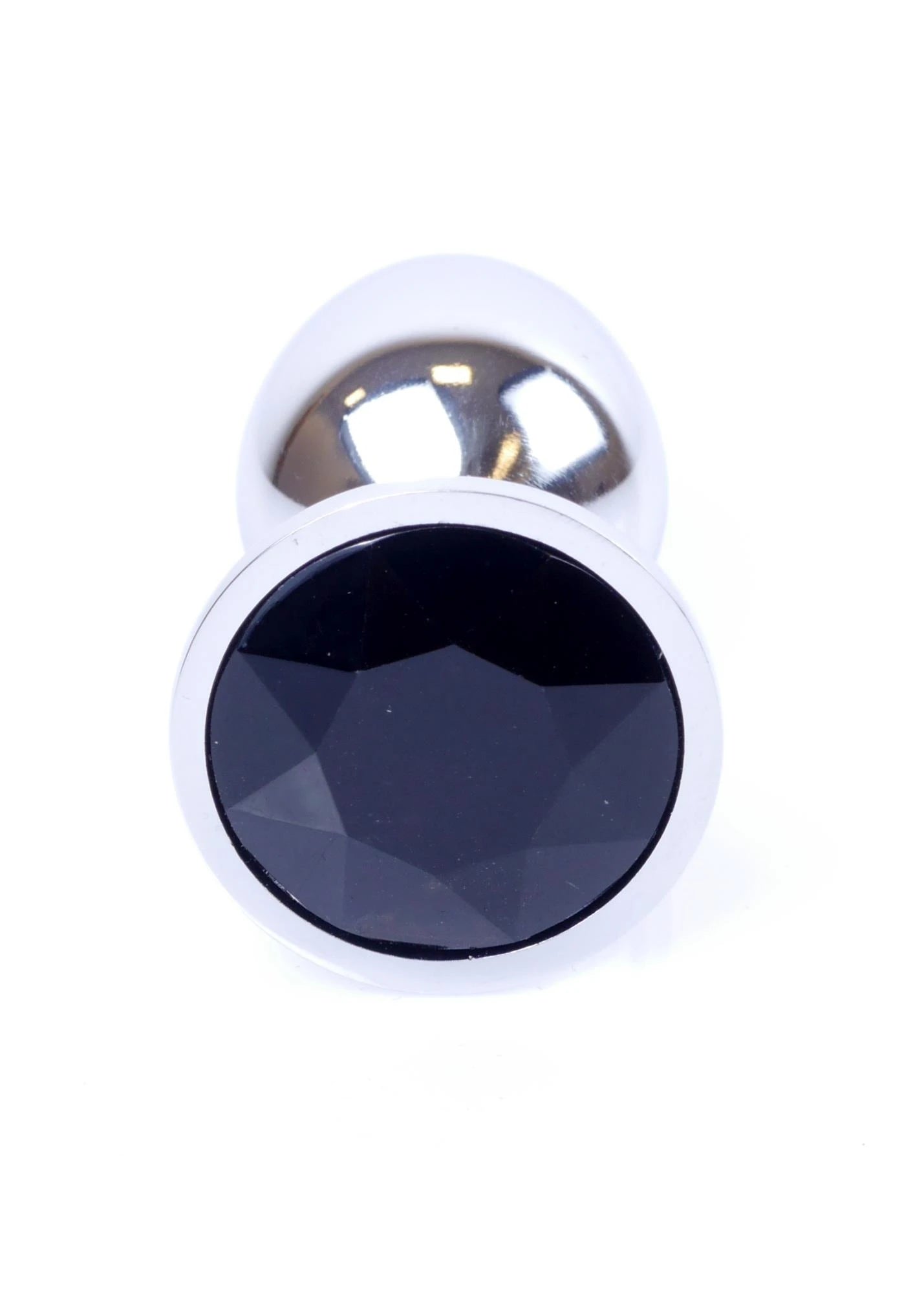 MyLove Toys - Jewellery Silver PLUG- Black