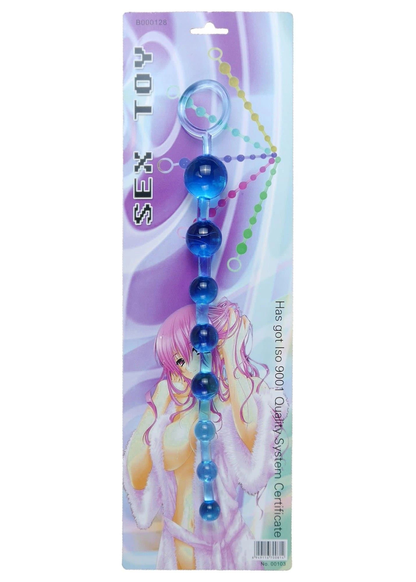 Billes/boules Jelly Anales 10 Billes Bleues