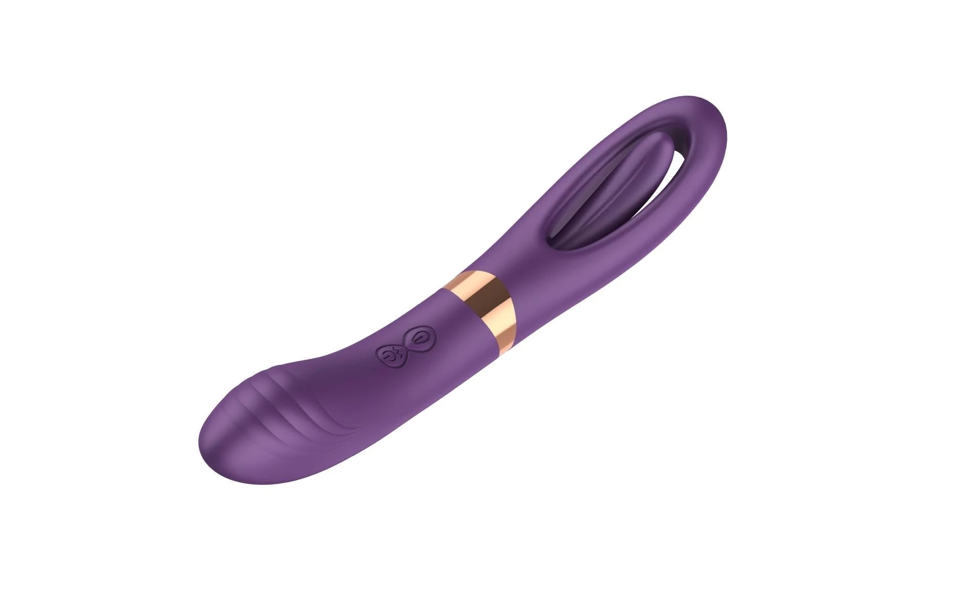 Vibrateur double G-spot à battement