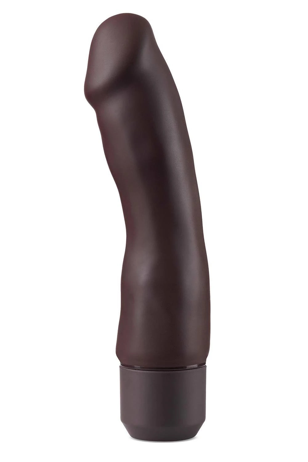 DR. SKIN SILICONE – DR. STEVE 7 INCH VIBRATING DILDO BROWN