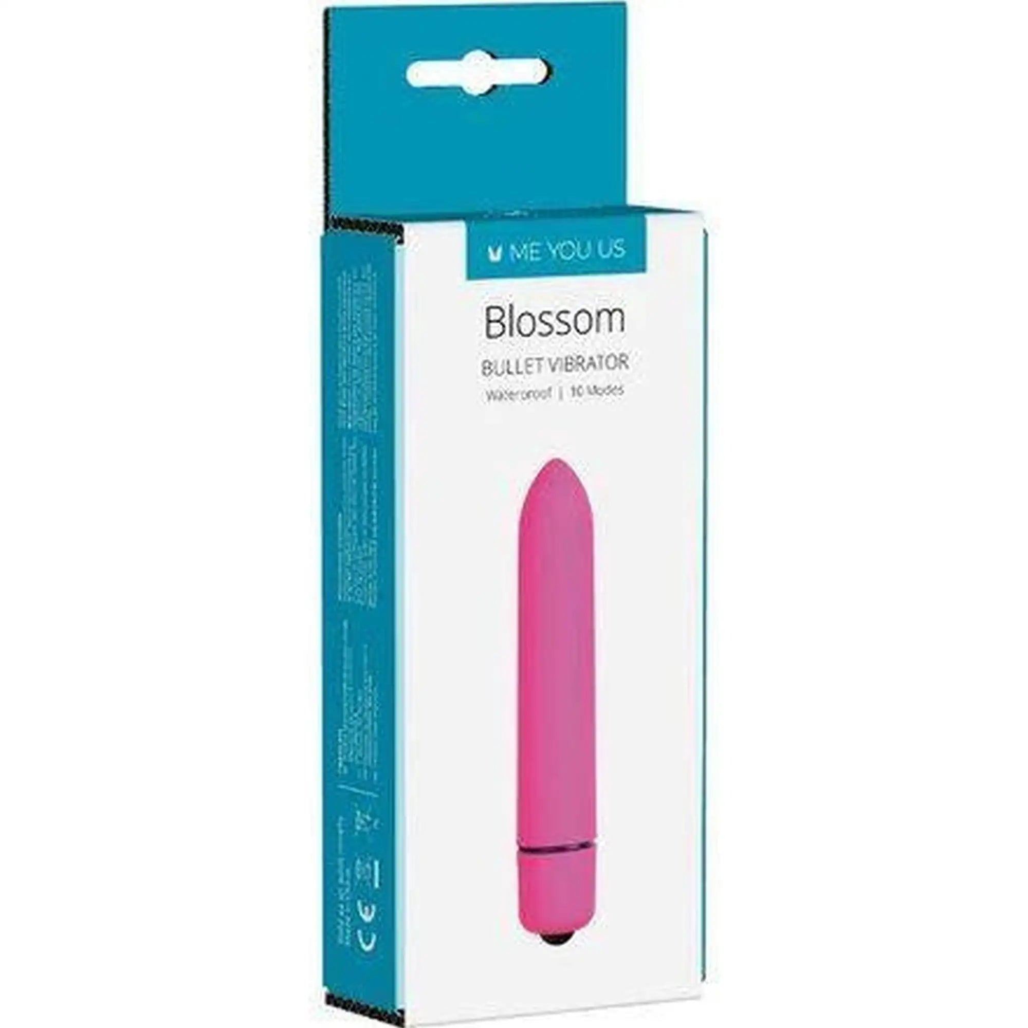 Wibrator-  Me You Us Blossom 10 Mode Bullet Vibrator Pink