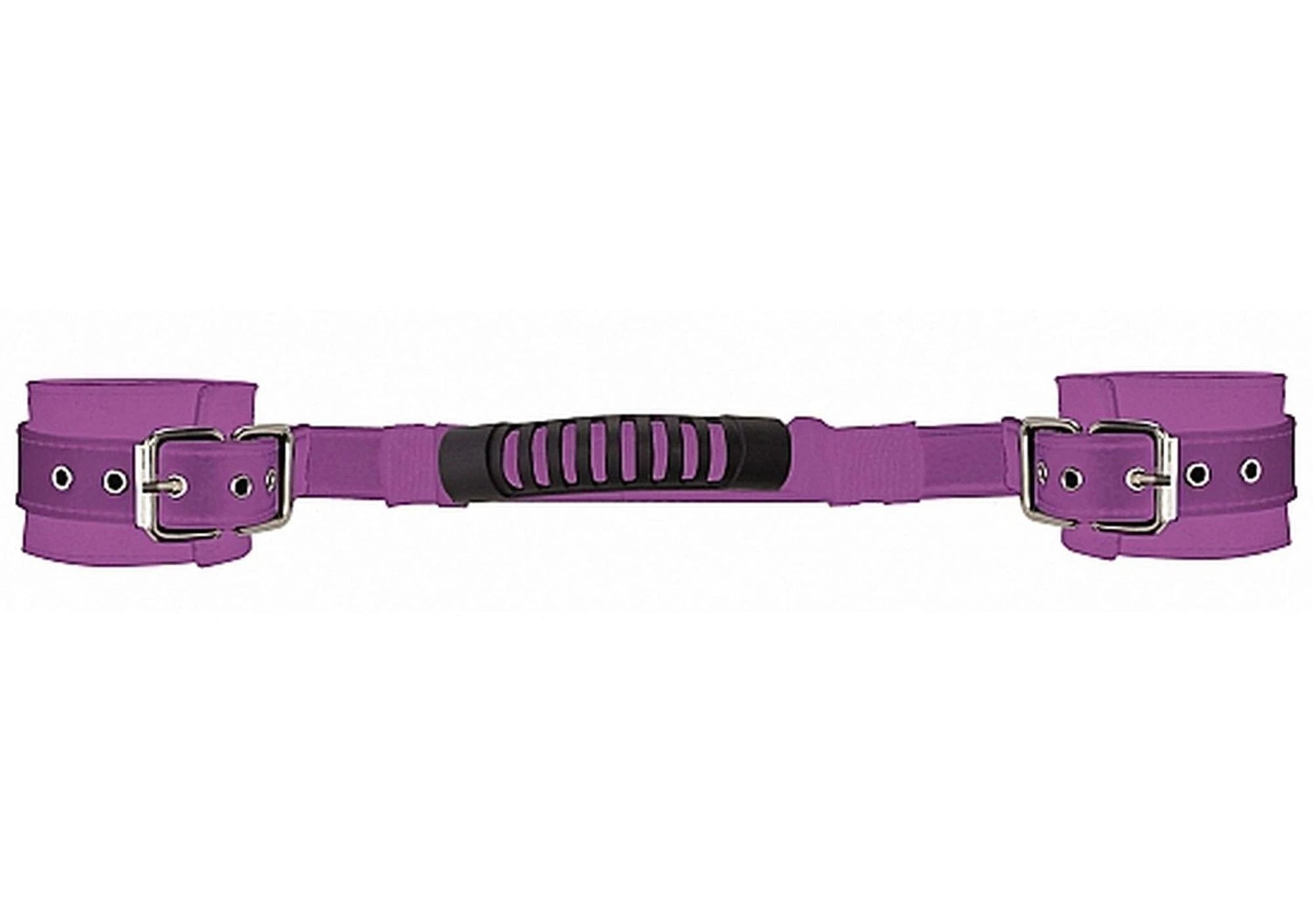 Menottes réglables en cuir - Violet
