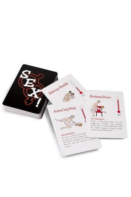 UN AN DE SEXE ! CARTES DE POSITIONS SEXUELLES