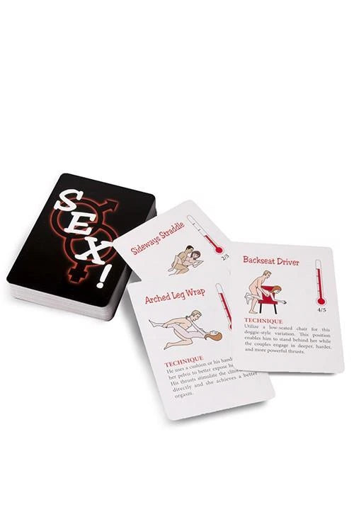UN AN DE SEXE ! CARTES DE POSITIONS SEXUELLES
