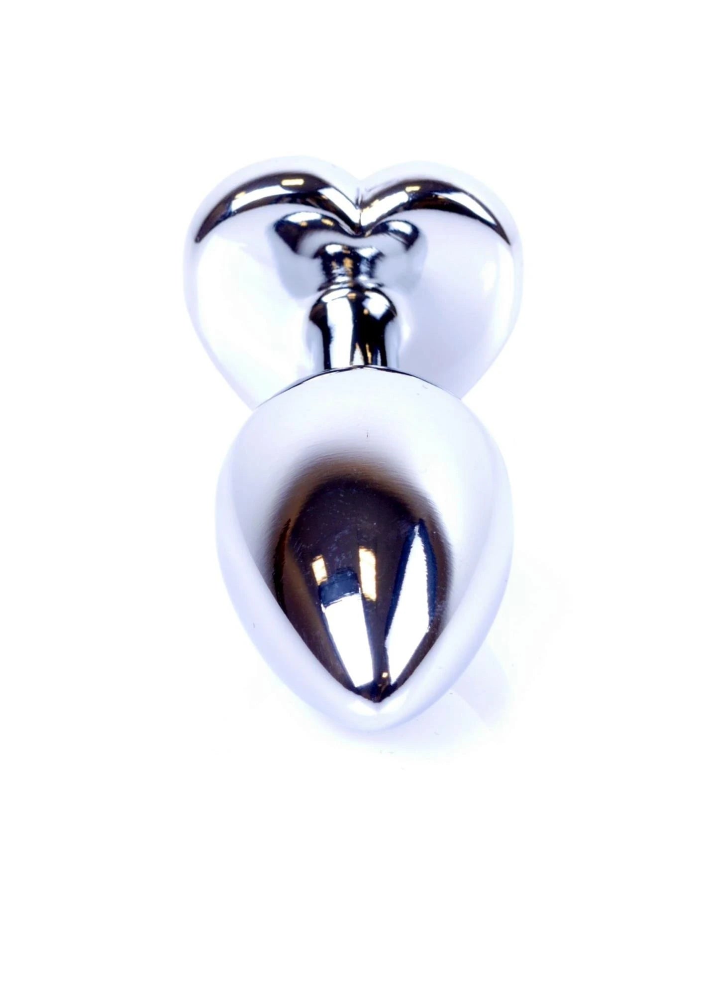 Plug-Bijoux Argent Cœur PLUG- Rose
