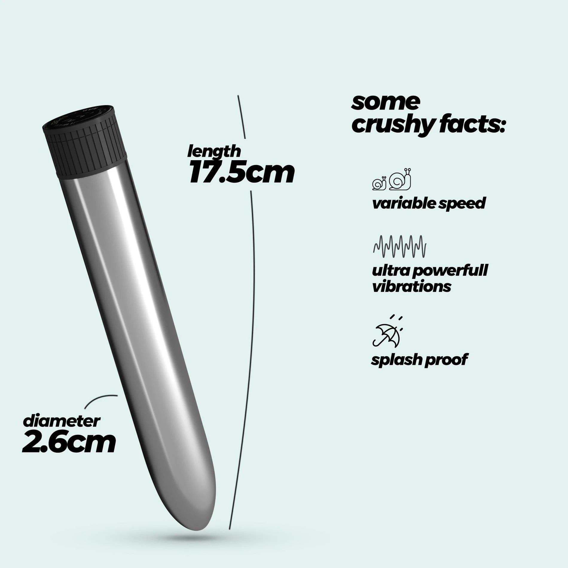 Classic Vibe - Classic Vibrator - Silver