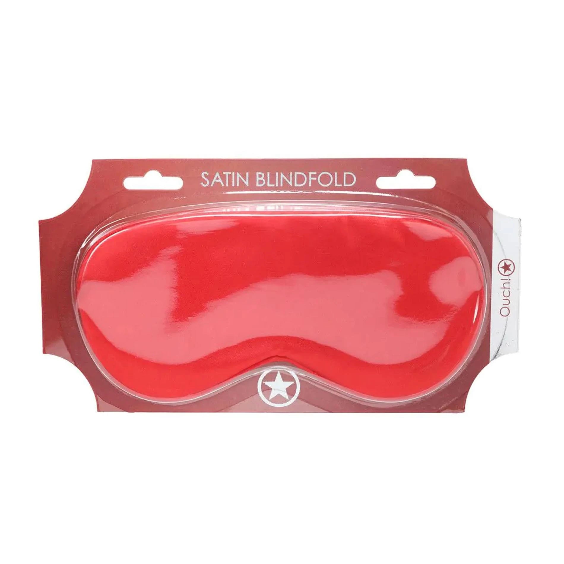 Masque en satin - Rouge