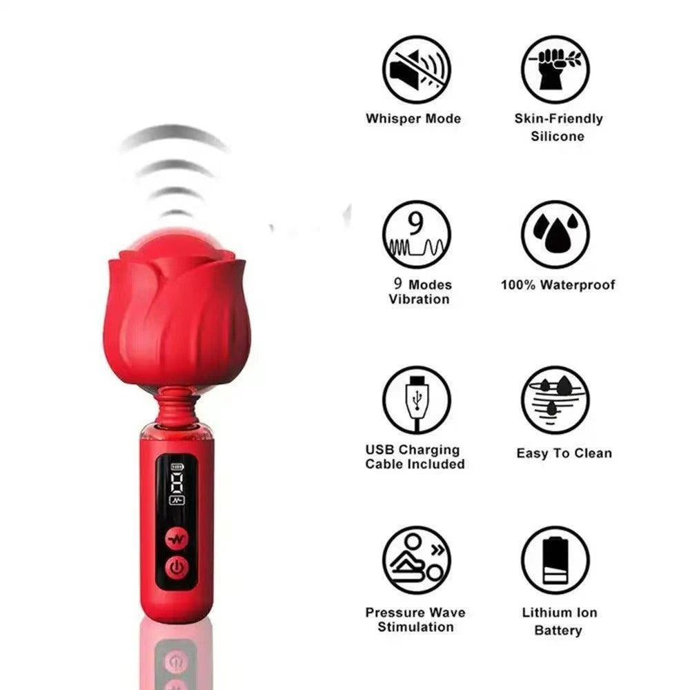 Vibromasseur - Rose Magique