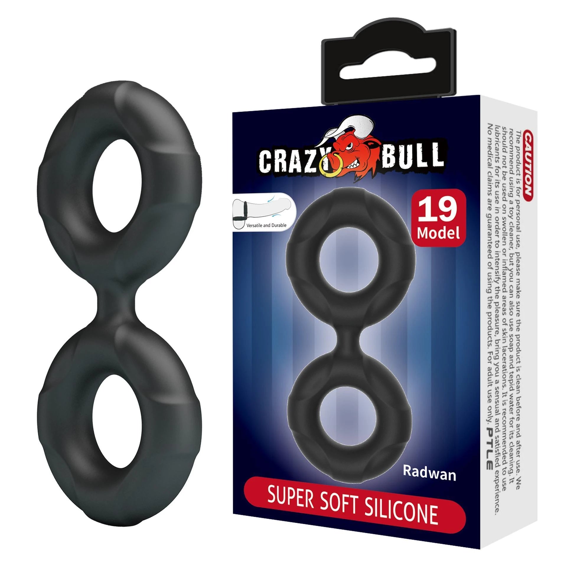 RADWAN, silicone super morbido, impermeabile