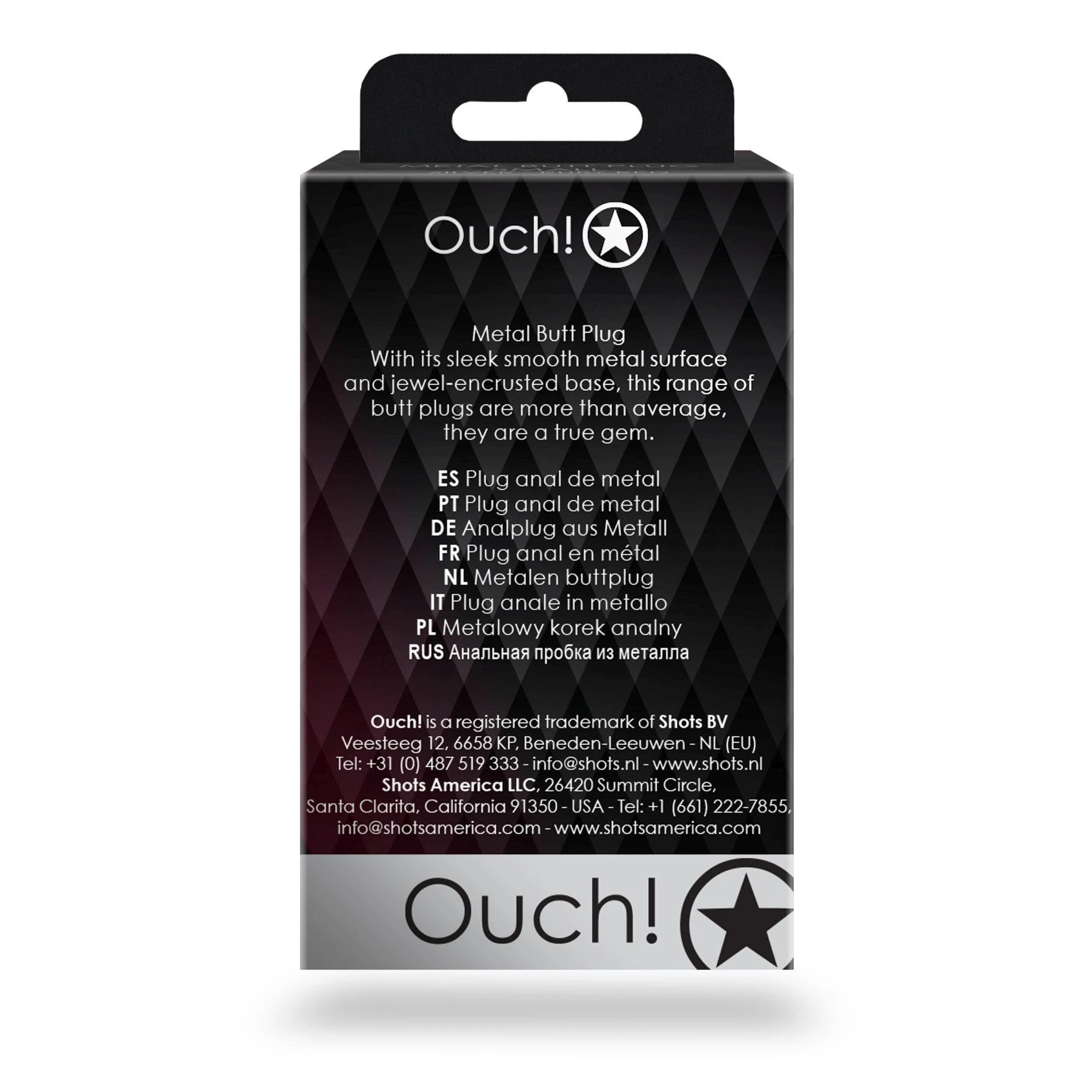 Plug anal Cœur Gemme - Petit