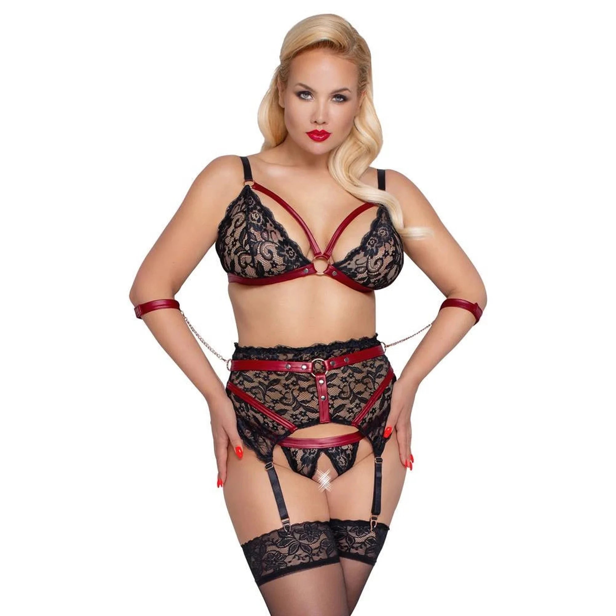 Parure Soutien-Gorge Bondage XL