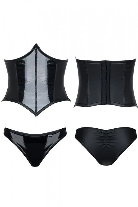 Lingerie-Cindy Black XXL