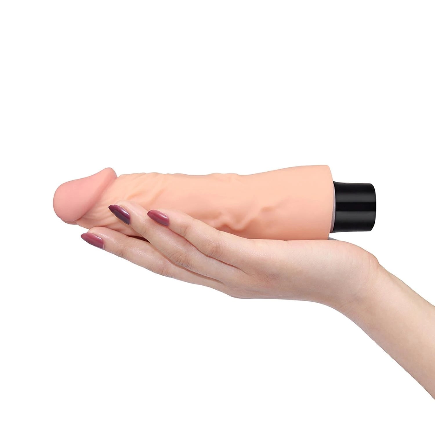 7″ REAL SOFTEE Vibrating Dildo