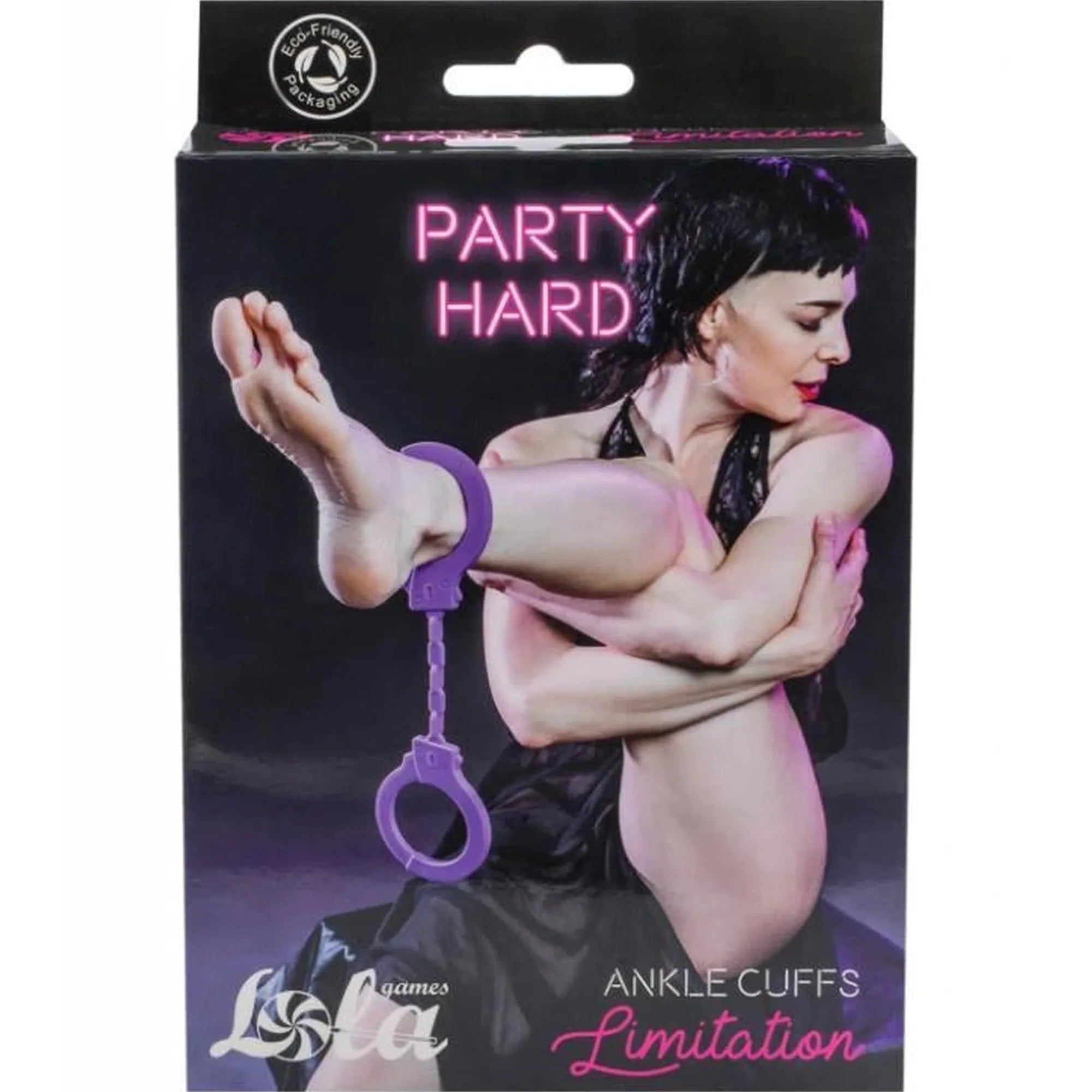 Handcuffs-Silicone Leggings Party Hard Limitation Purple