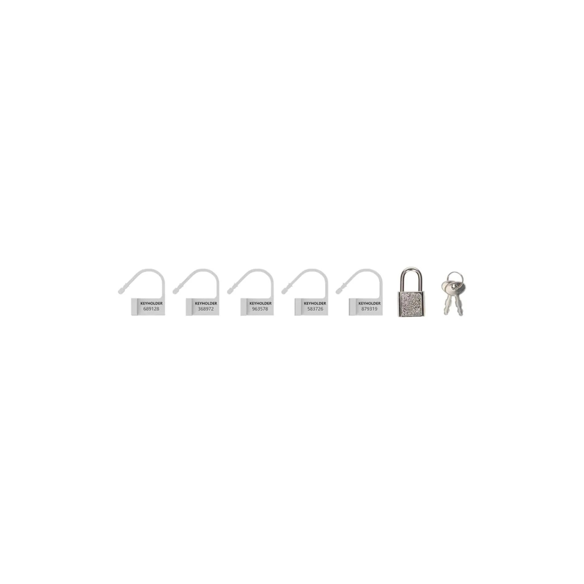Spare Lock White
