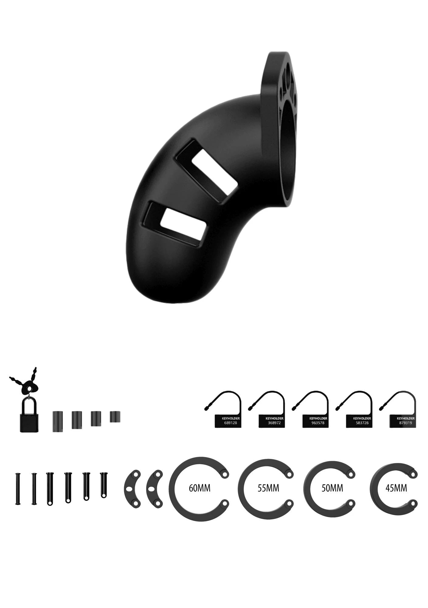 Model 20 Chastity Cock Cage - 3.5 / 9 cm