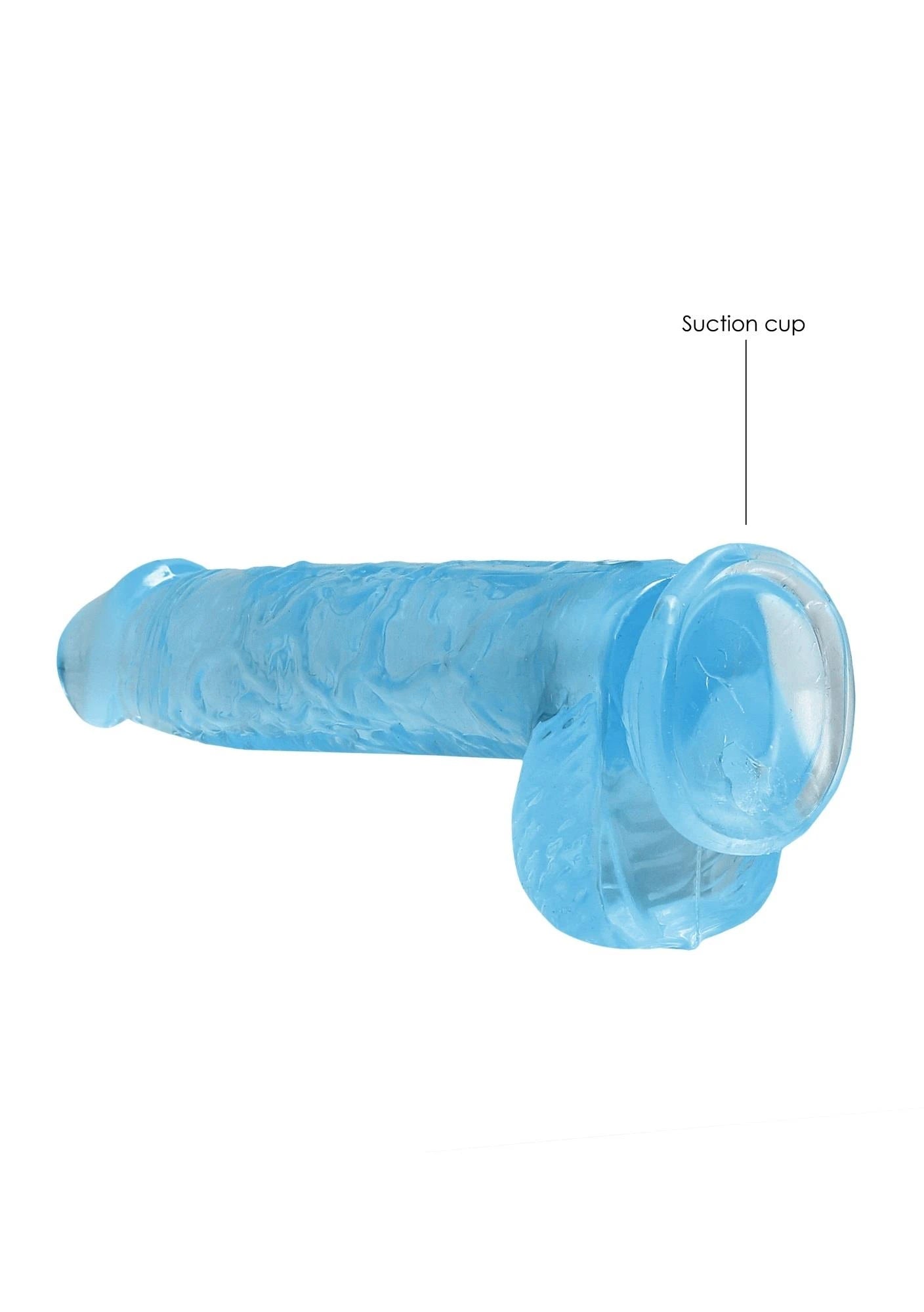 Realistic Dildo with Balls - 6 / 15 cm
