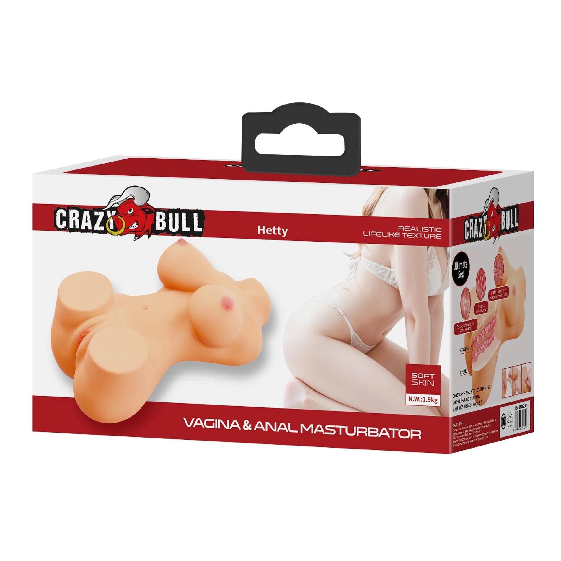 Crazy Bull Hetty Masturbateur Vaginal et Anal