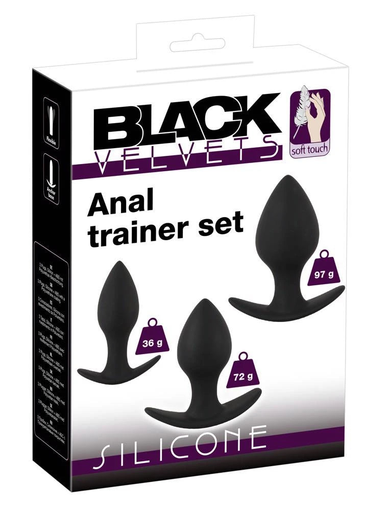 Black Velvets Anal Trainer Set