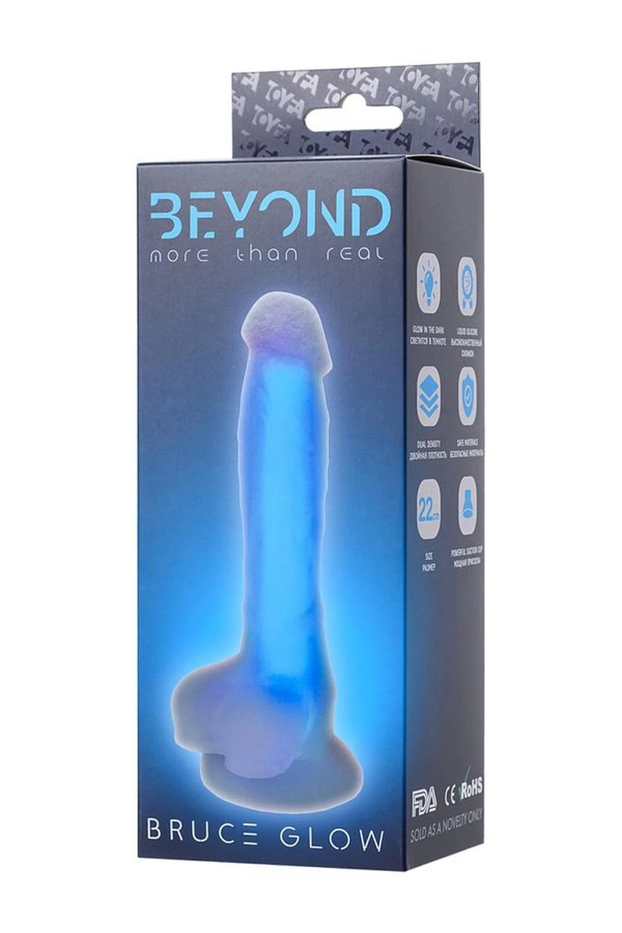 BEYOND BY TOYFA Bruce Glow Blue 16.5cm
