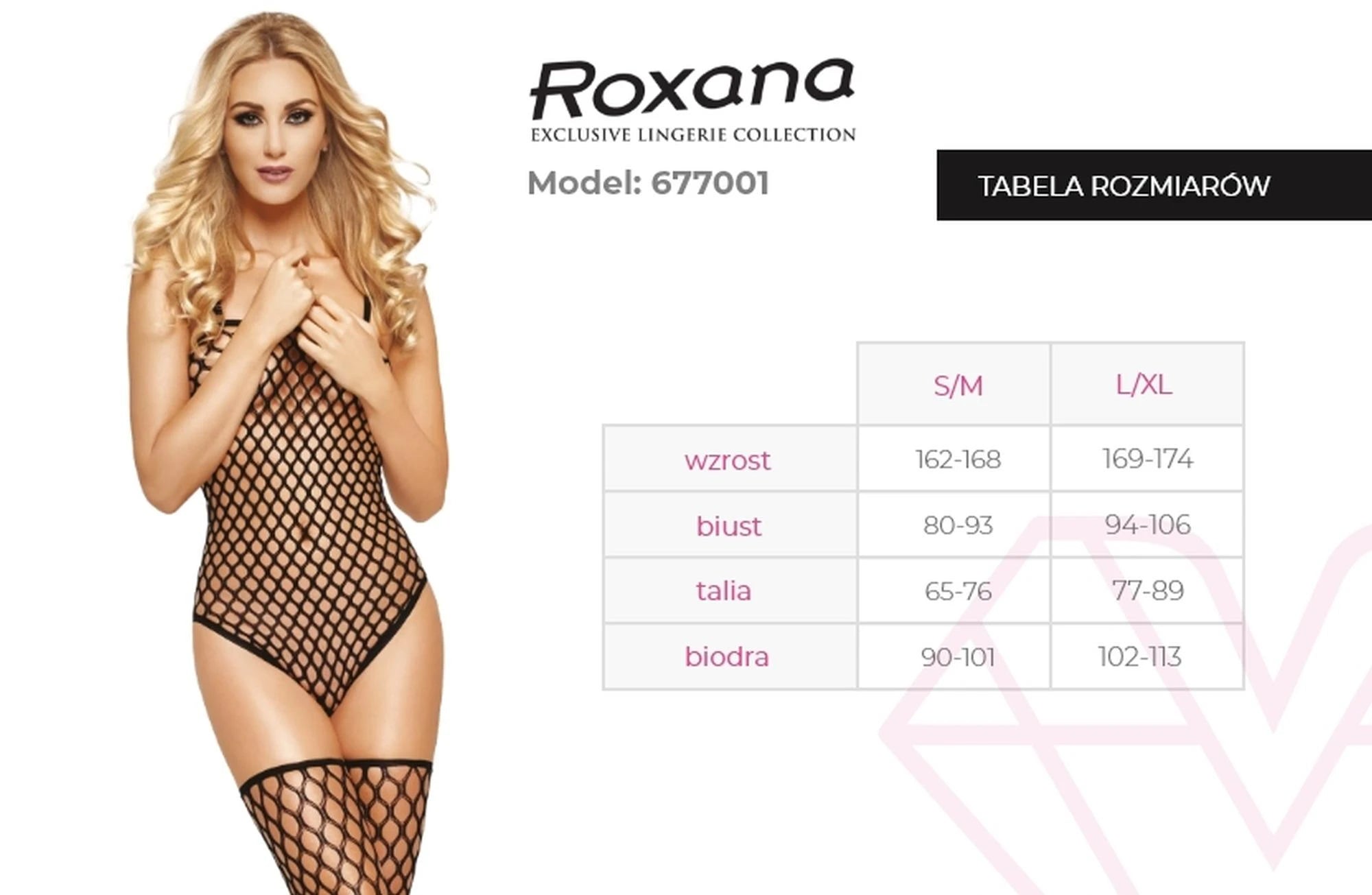Bodysuit and stockings 6770 S/M