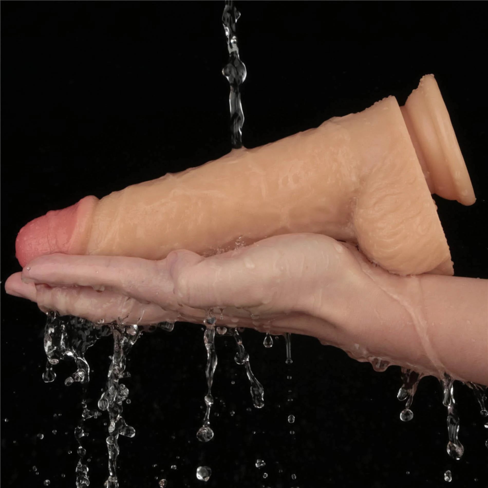 9'' Vibrating Power Basics Cock