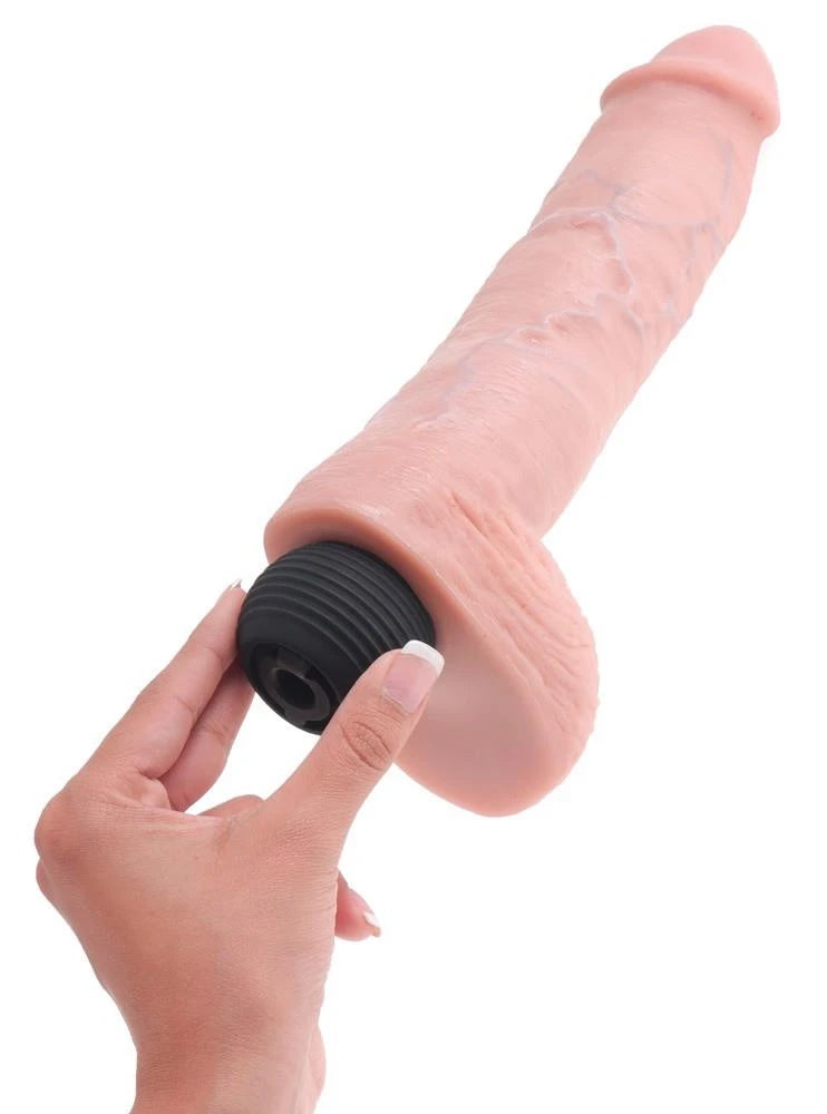 KC 10" Squirting Cock with Ball