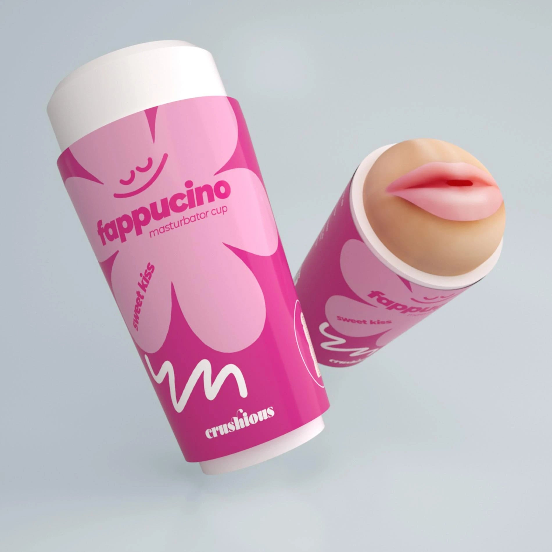 CRUSHIOUS FAPPUCCINO SWEET KISS PORTABLE ORAL MASTURBATOR