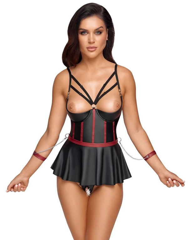 Ensemble Soutien-Gorge Remonte et Bondage 75B/S