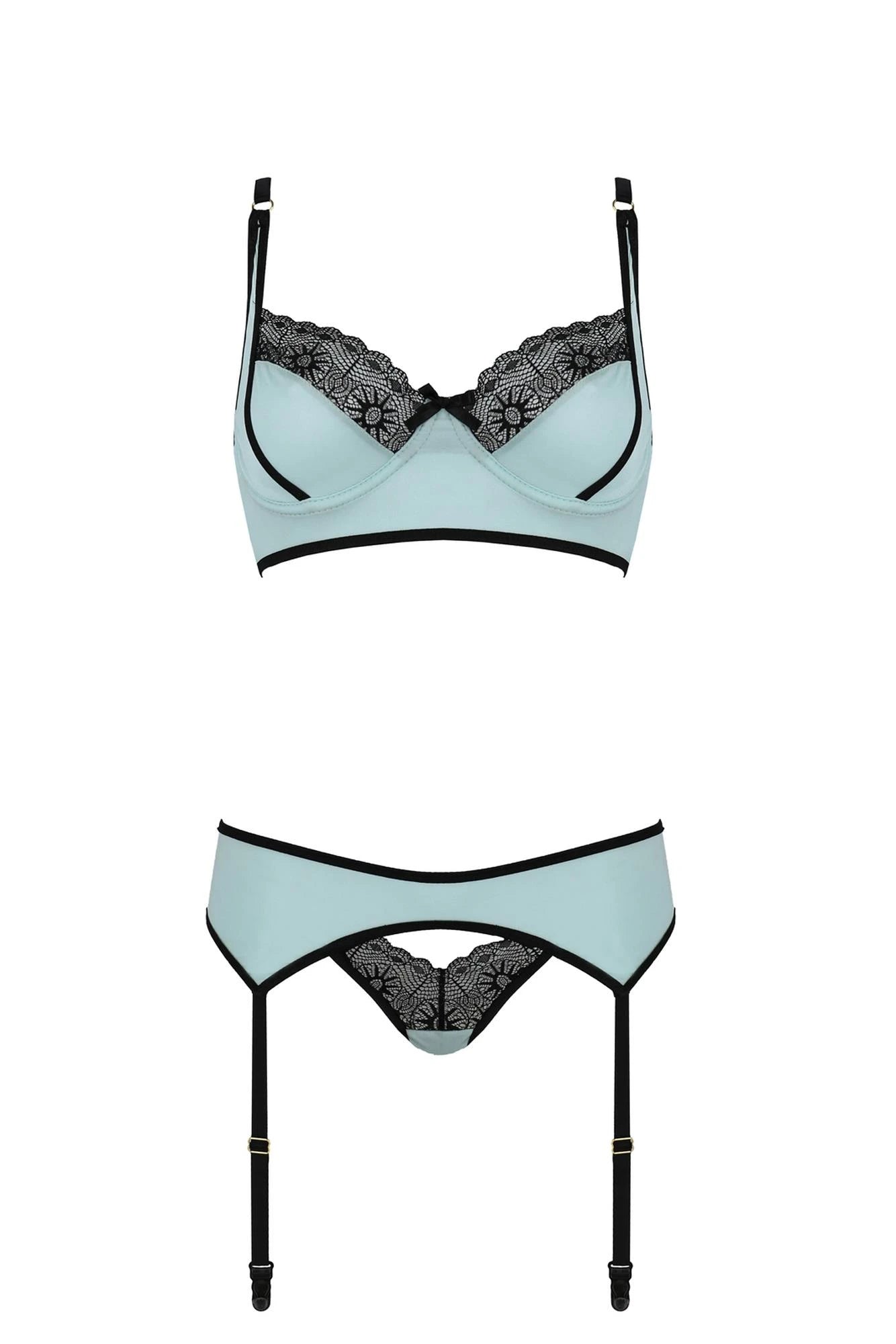 Bielizna-SIDRA SET minty XXL/XXXL