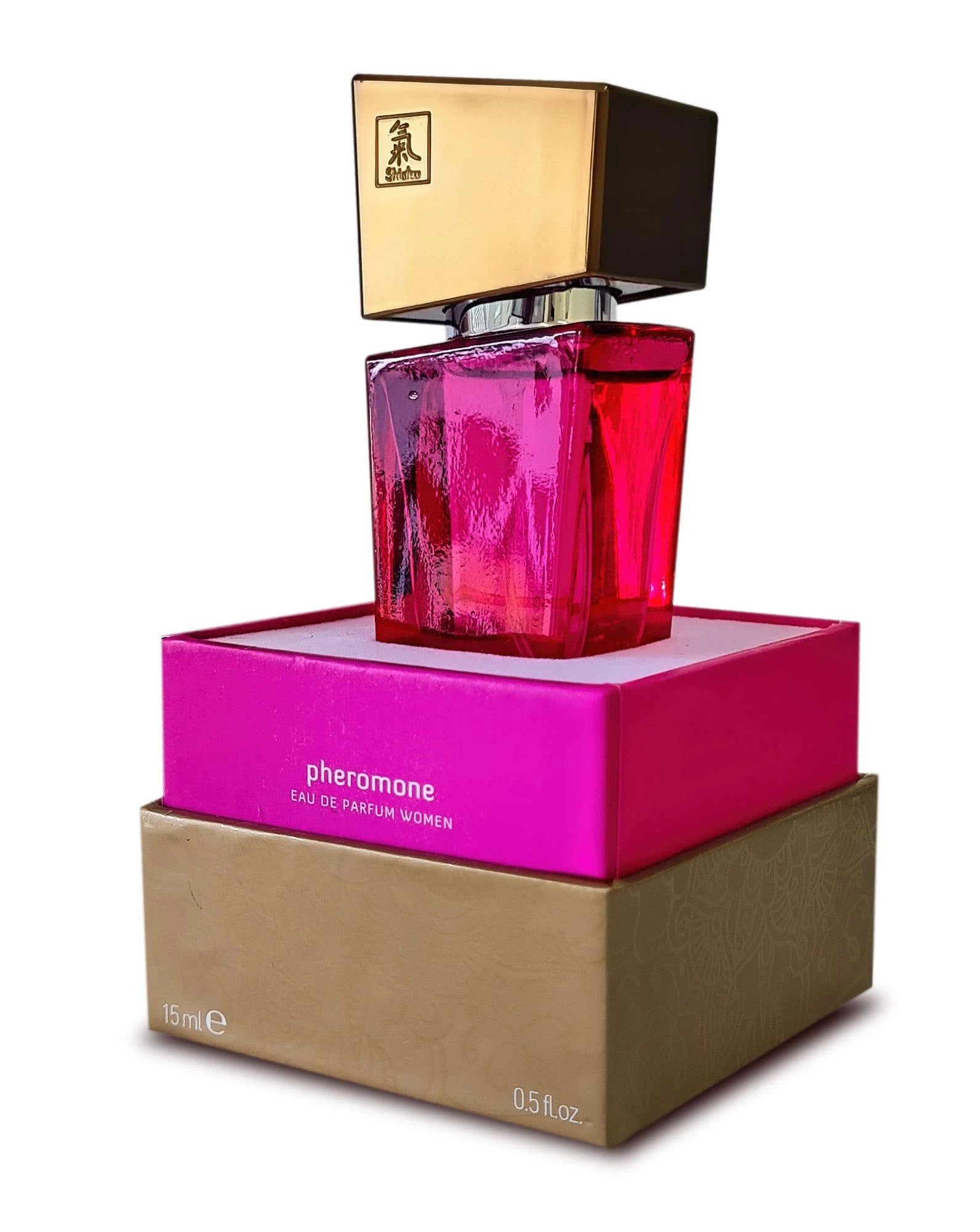 SHIATSU Phéromone Parfum femme rose 15 ml
