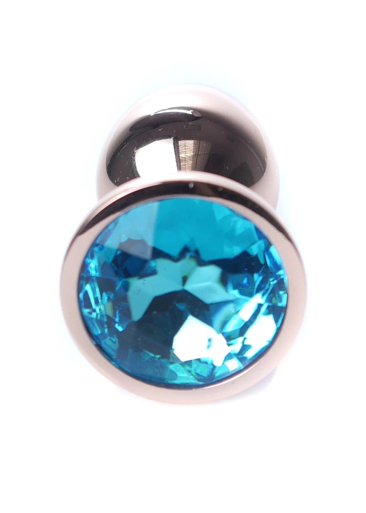 MyLove Toys - Jewellery Red Gold PLUG - Light Blue
