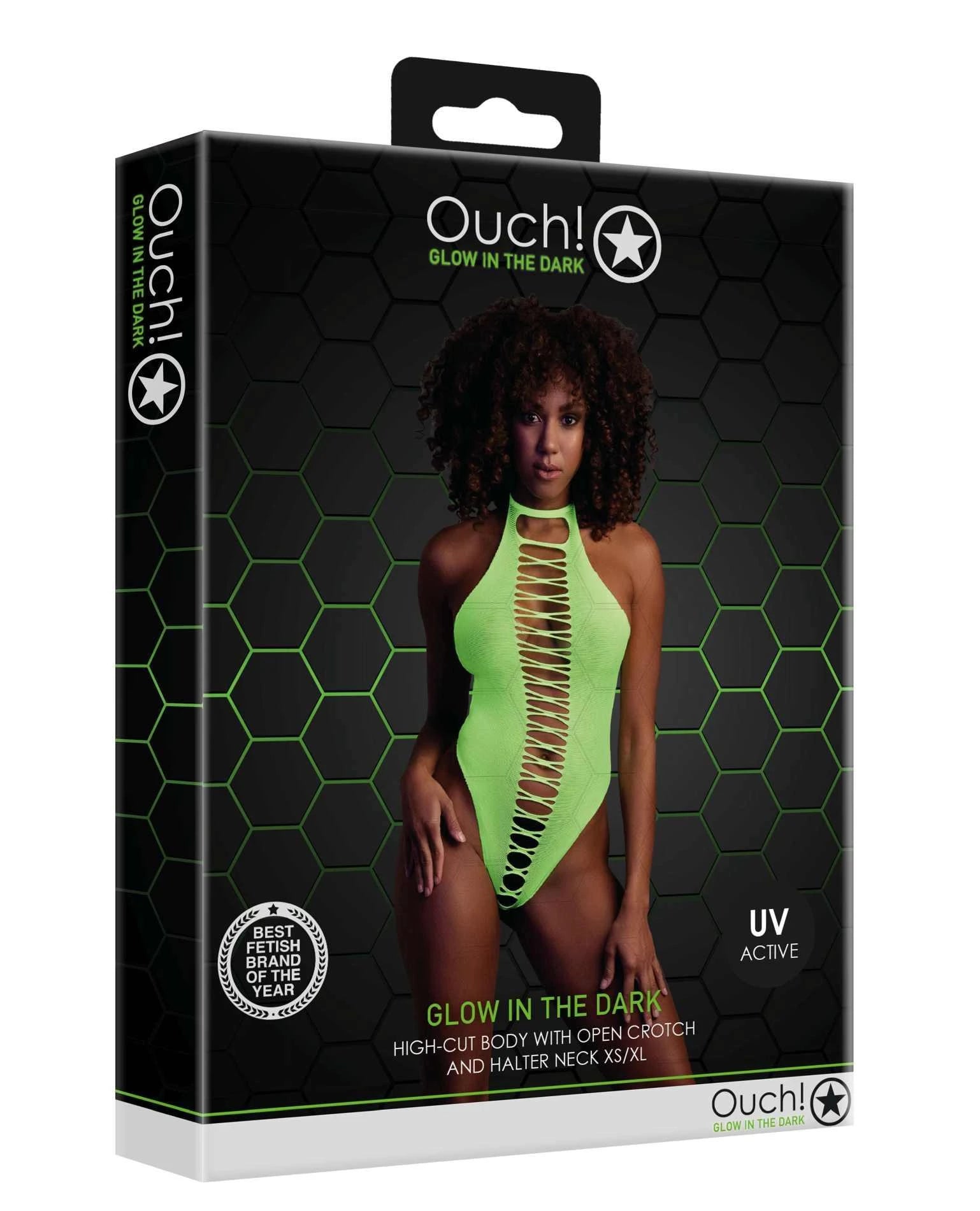 Body échancré - Vert fluo - XS/XL