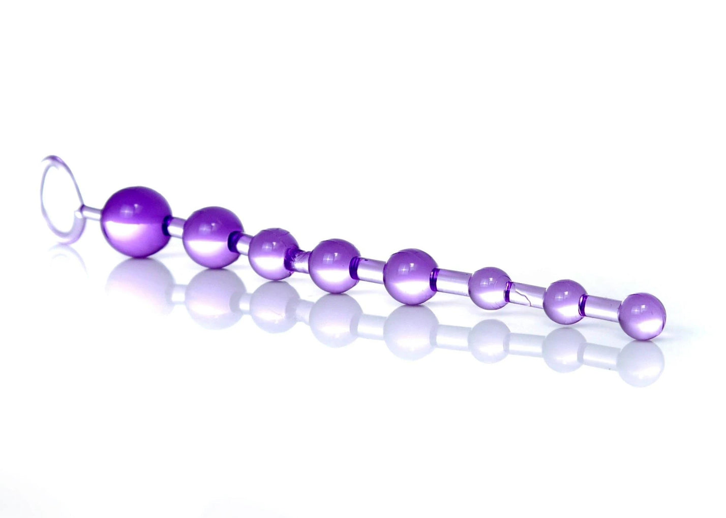 Plug/boules-Jelly Anal 10 boules violet