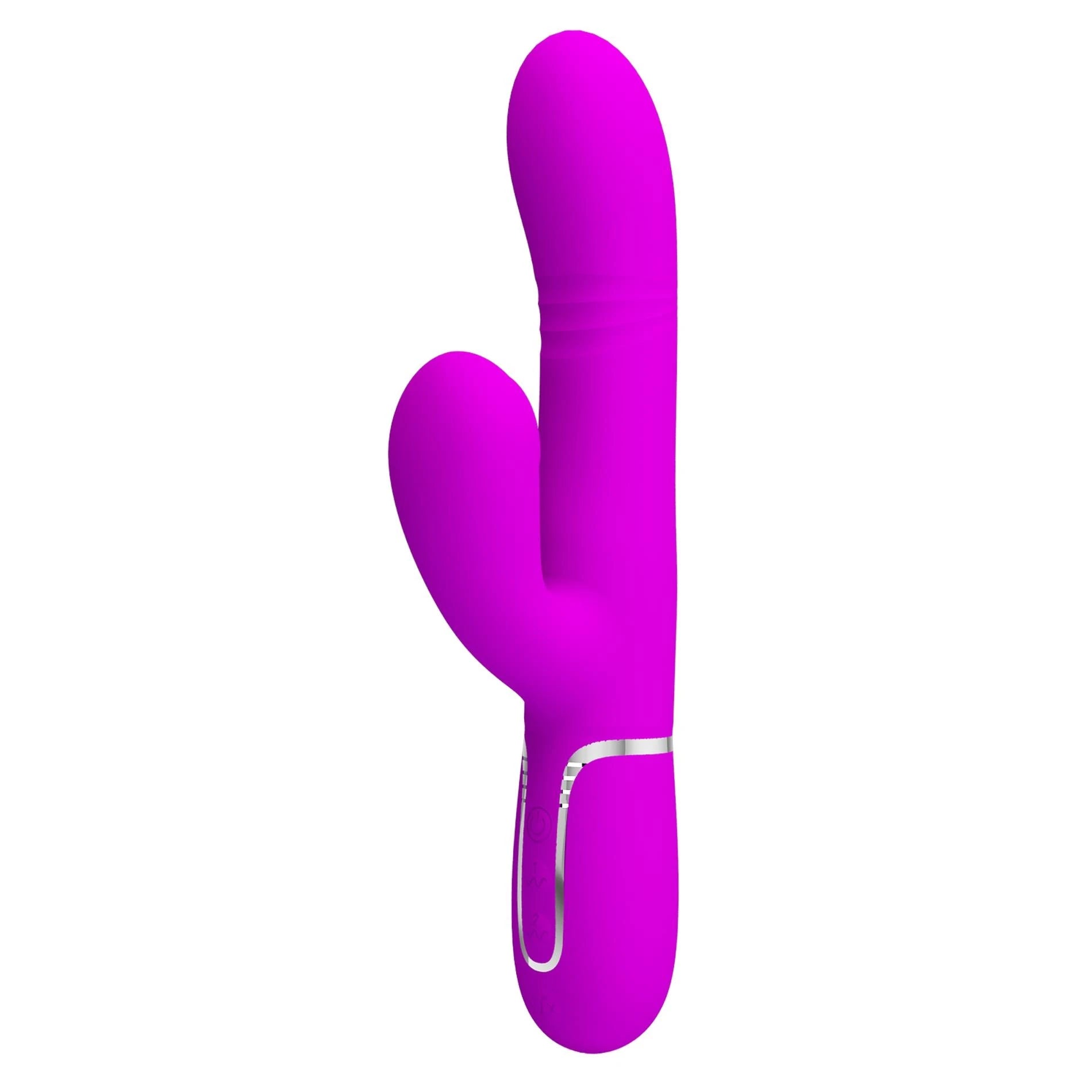 PRETTY LOVE - Mariana Purple, 7 fonctions de vibration 7 réglages de poussée, 4 fonctions de roulement, 4 fonctions de balancement