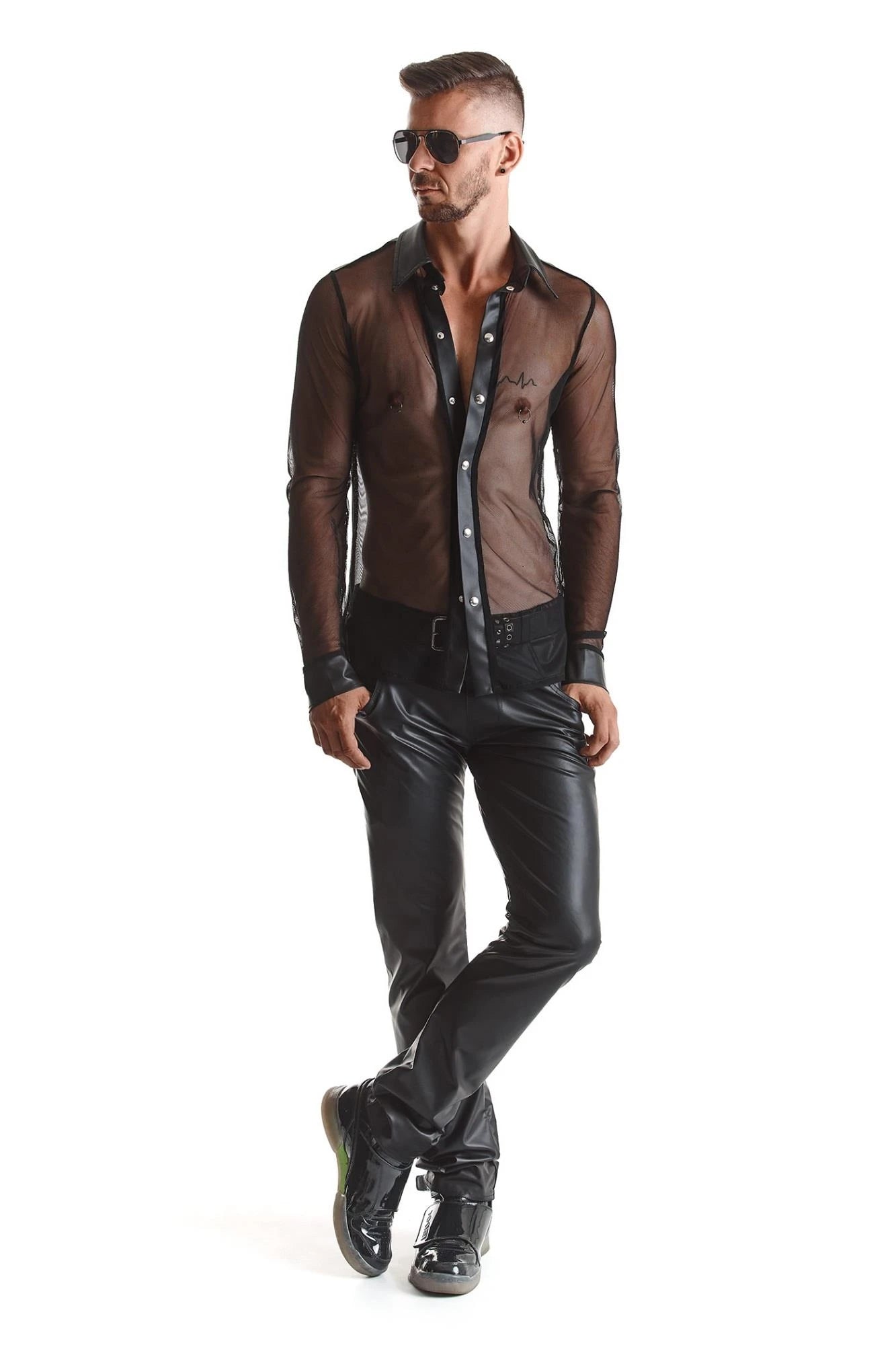 RMCesare - chemise noire - XXL