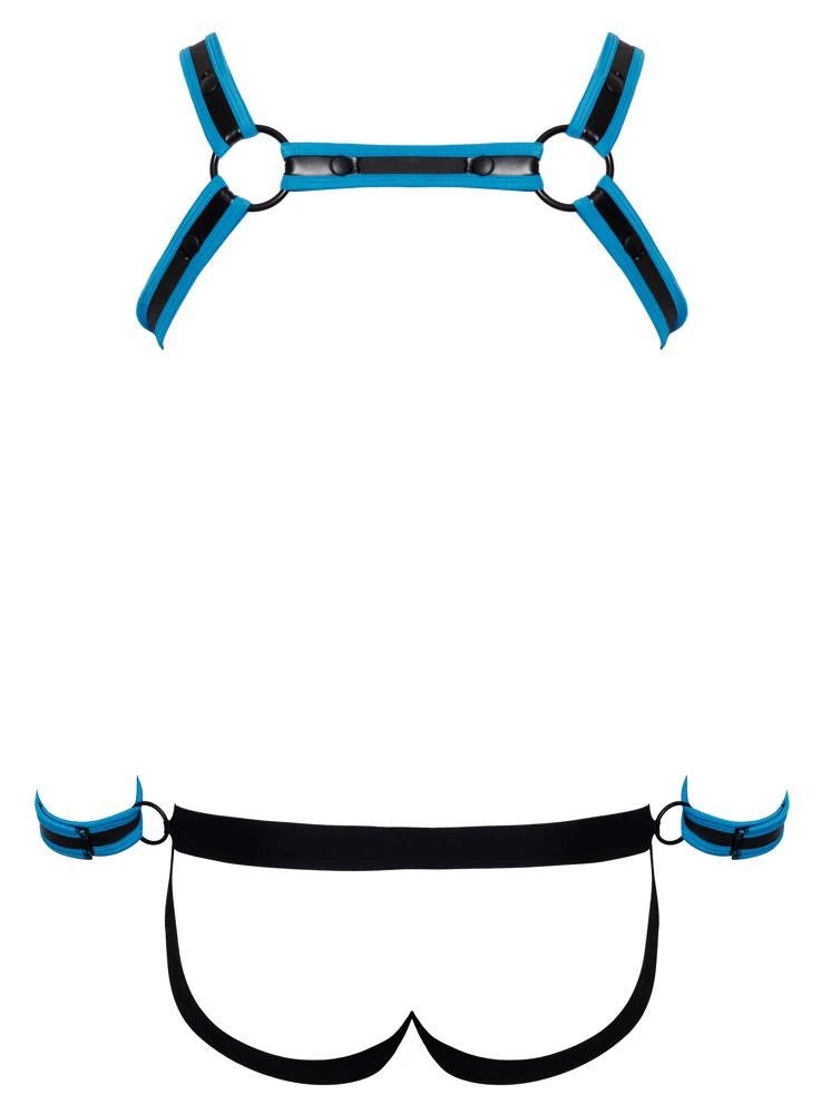 Ensemble de jocks homme noir/bleu XL