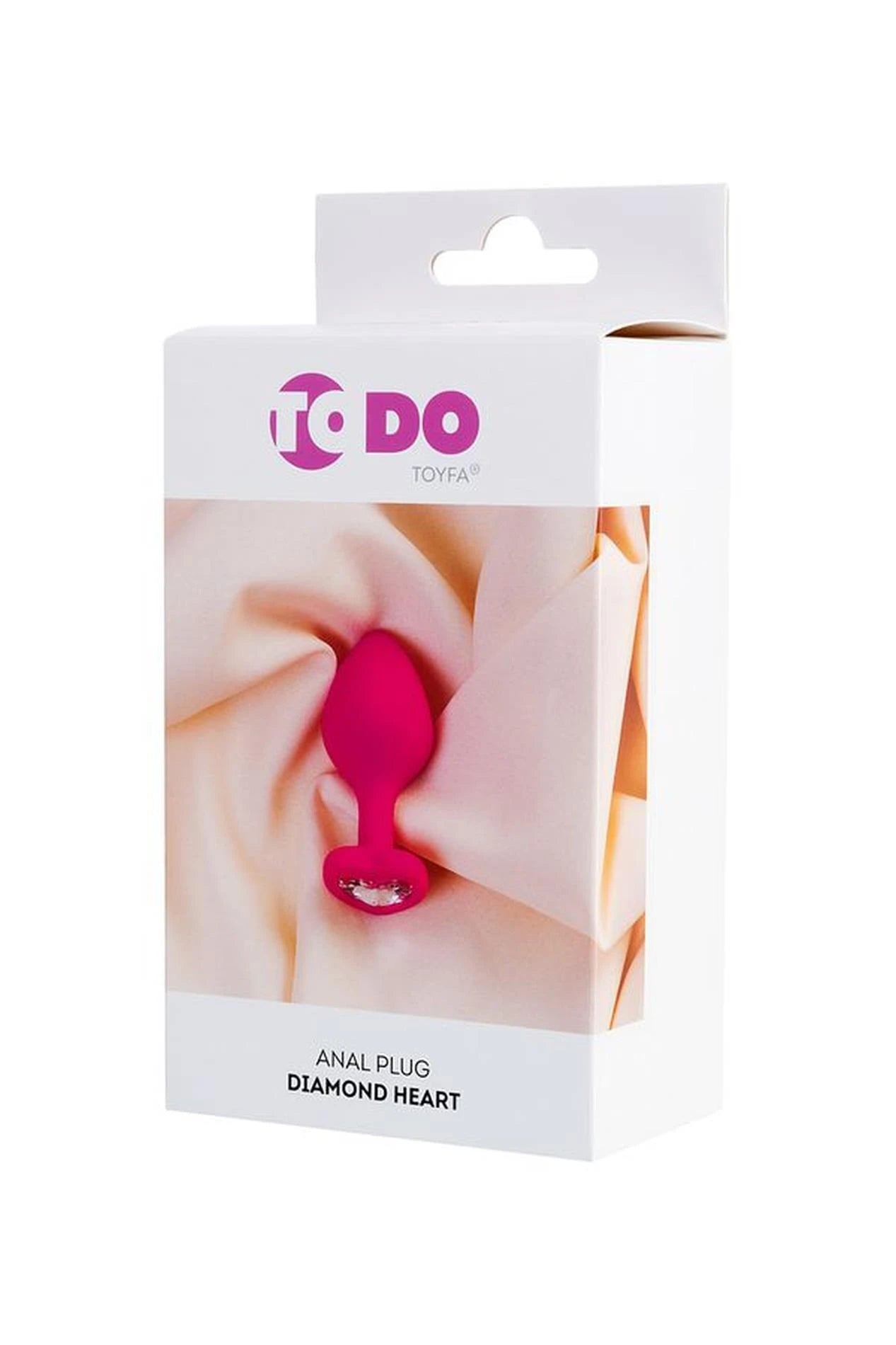 Plug Anal Cœur Diamant