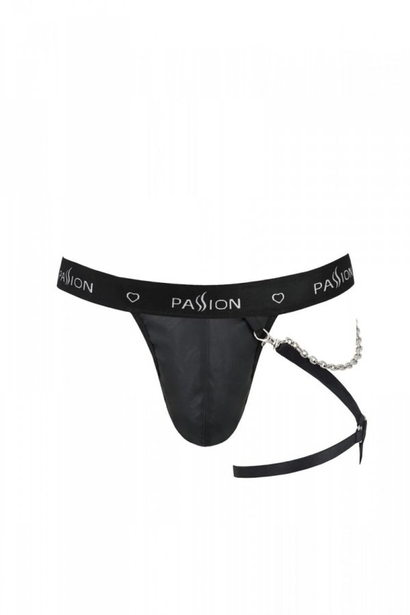 058 SLIP FIL noir L/XL - Passion